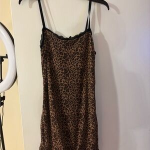 Leopard Print Romper